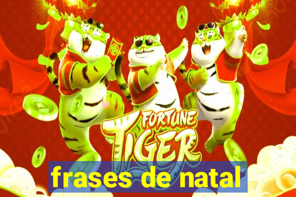 frases de natal